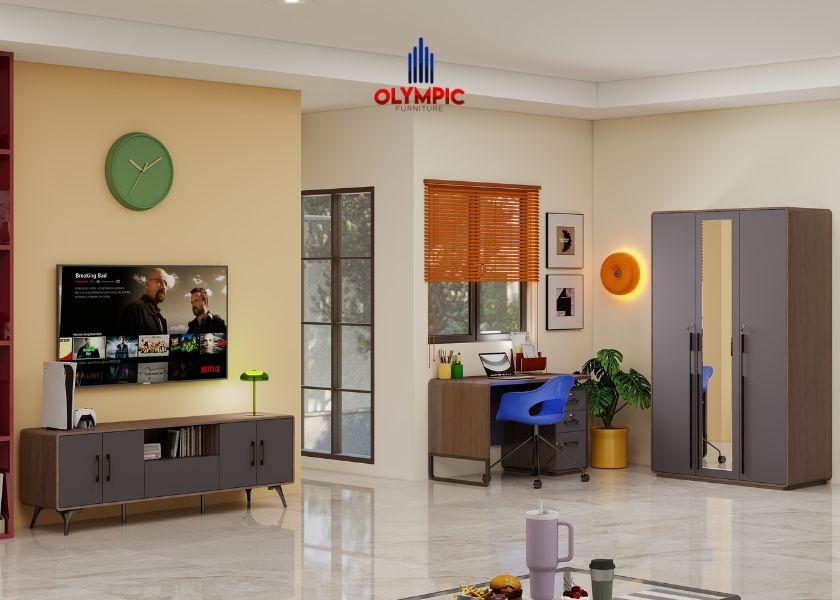 Furniture Minimalis Olympic untuk Rumah Industrial